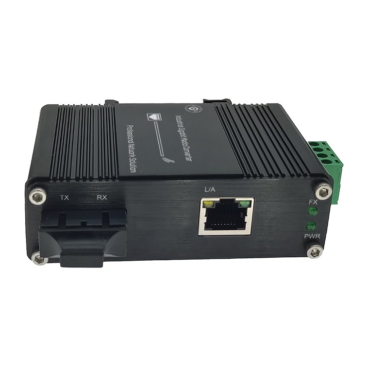 Industrial Gigabit Media Converter 1G RJ45+1G SC