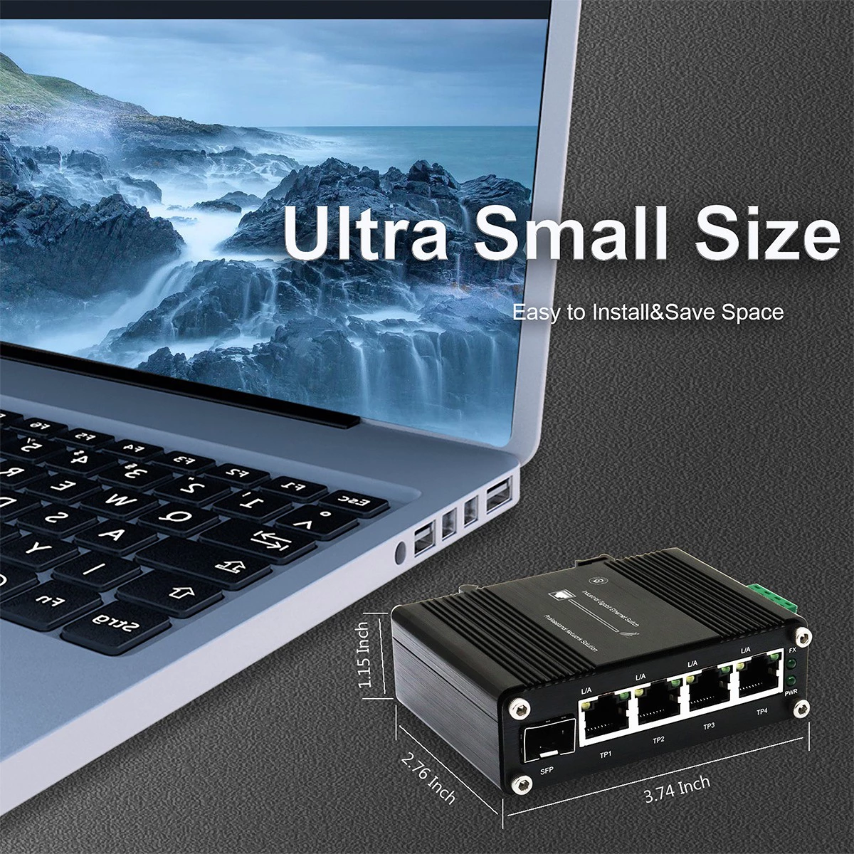 11 - Industrial Ethernet Switch Din Rail PoE Solutions