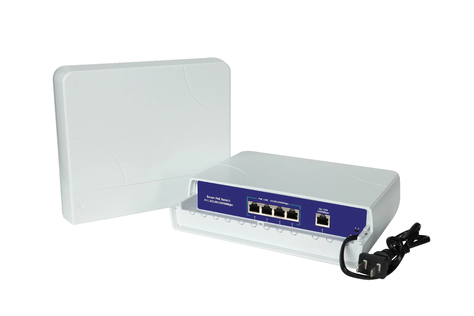 Active 4+1 1000M Uplink Waterproof PoE Switch