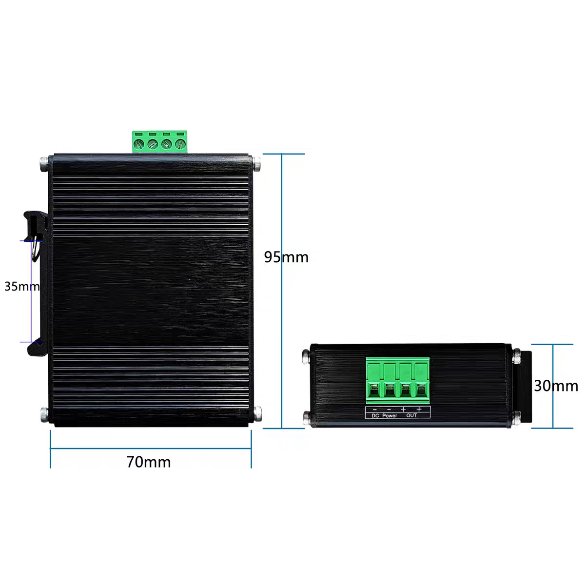 1222 - Industrial Ethernet Switch Din Rail PoE Solutions